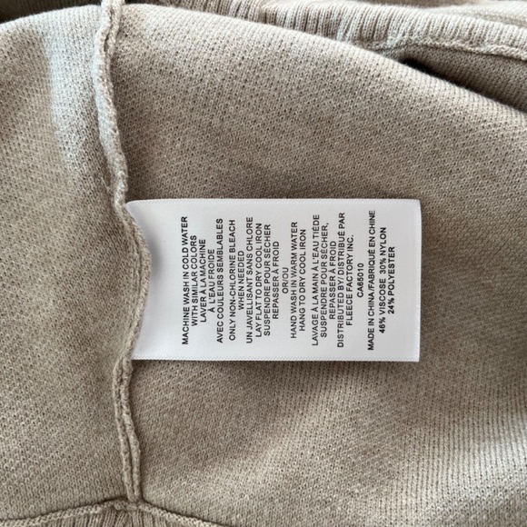 Toboggan Warm Knitted Suit Sweater Skirt Sequins Cable knit Ivory Beige Size XL - Picture 9 of 14